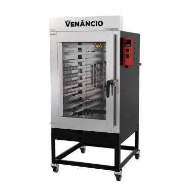 Imagem de Forno Turbo 10 Esteiras A Gás Twister Ext. Pintado Int. Galvanizado FVT10G Venâncio 57407 220V