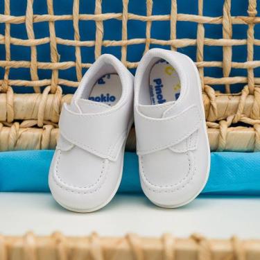 Imagem de Sapato Social Bebê Pinokio - PINOKIO CALÇADOS, Branco, 22