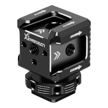 Imagem de Ysyqkn Suporte de Sapata de Substituição para Câmera Fotográfica, Acessório de Reparo em Liga de Alumínio para Câmera Fotográfica (vlog)