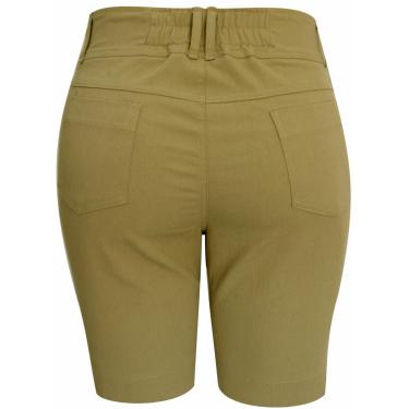 Imagem de Shorts Pau a Pique Básico Sarja Cáqui