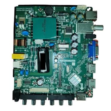Imagem de 1 placa-mãe de TV TP.MS3553.PB801 (transformador verde)