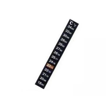 Imagem de Termômetro De Fita Adesivo Vertical Para Aquário