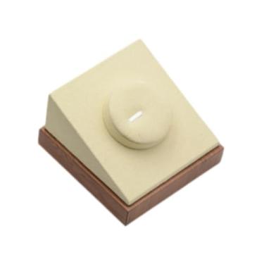 Imagem de Hailong Ming Expositor Individual para Pulseiras, Compacto E Moderno, Ideal para Exibir Joias em Casa, Shoppings E Boutiques, Bege