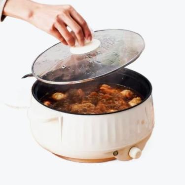 Imagem de Panela de Arroz，Panela de Arroz Eletrica 220v，úNica Dupla Camada，VáRios Tamanhos Podem Ser Escolhidos，Ideal para RefeiçõEs de 1 A 4 Pessoas(1 Compartimento-20cm-1 camada)