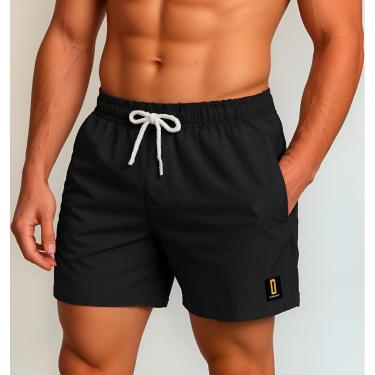 Imagem de Bermuda Tactel Masculina Elastano Short Praia Academia Verão Premium-Masculino