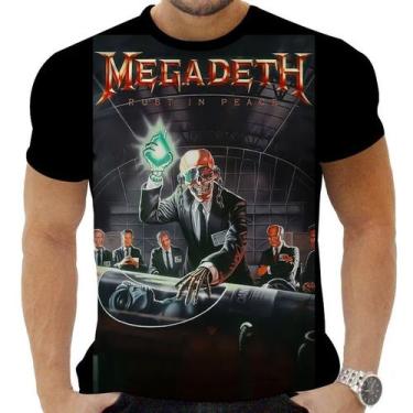 Imagem de Camiseta Camisa Personalizada Rock Metal Megadeth 9 - OBDS, INF 8