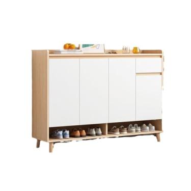 Imagem de Organizador de sapatos armário de sapatos porta de entrada de casa sala de estar armário de armazenamento entrada pequeno apartamento varanda armazenamento armário de sapatos sapateira para armário