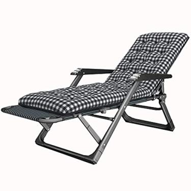 Imagem de ONDHGFBGB Espreguiçadeiras para uso ao ar livre, cadeiras, acolchoadas, ajustáveis, tecido Oxford macio e confortável para pátio, piscina, deck e acampamento