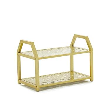 Imagem de Sapateira para porta de entrada, sapateira de metal durável, rack de armazenamento multicamadas para casa, fácil de montar, ideal para sala de estar, corredor, quarto, organizador de sapatos (cor: A