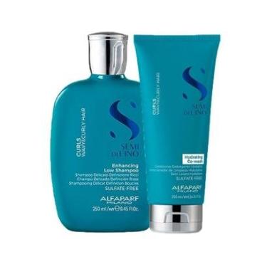 Imagem de Kit Alfaparf Milano Professional Semi Di Lino Curls - Shampoo e Condicionador-Unissex