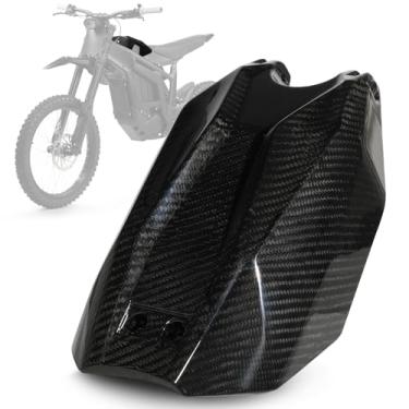 Imagem de Capa de bateria elétrica para bicicleta suja protetora de fibra de carbono para motocicleta off-road Talaria Taparia Sting MX3 MX4 MX5