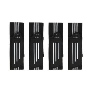 Imagem de Kit Com 4 Presilhas De Proteção Para Calças De Ciclismo - Faixas De To