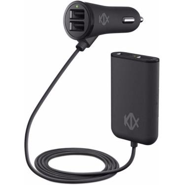 Imagem de Carregador Veicular Max-0513 Com Extensor Usb 2