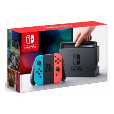 Imagem de Nintendo Switch 32Gb Neon Blue Neon Red Grey