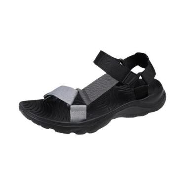 Imagem de Sandálias Romanas Masculinas Confortáveis E Respiráveis Para O Verão, 