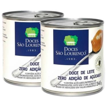 Imagem de Kit 2x Doce de Leite Diet S LOURENCO Zero Ad.Açucar 345g - SÃO LOURENÇ