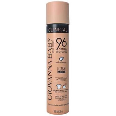 Imagem de Desodorante Aerossol Innocence Clinical 96h Vegano Giovanna Baby 200ml