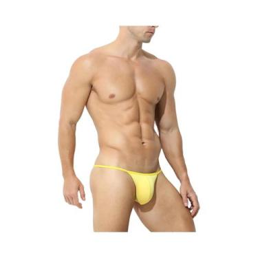 Imagem de Cuecas Sexy Masculinas Respiráveis Em Poliamida Com Bolsa U, Roupa Ínt