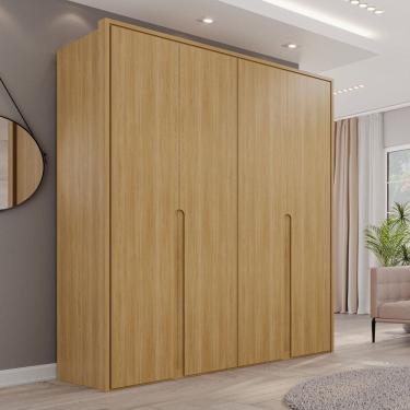 Imagem de Guarda-roupa 4 Portas 3 Gavetas Lizz Hannover