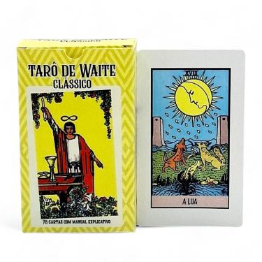 Imagem de O Tarô de Waite Clássico Ilustrado com 78 Cartas e Manual