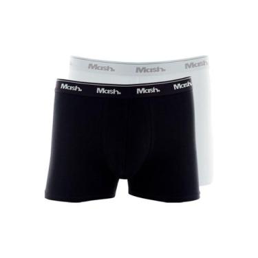Imagem de Kit com 2 Cuecas Boxer Mash 170.26 Colorido, Preto, P