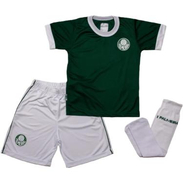 Imagem de Kit Uniforme Palmeiras Revedor Artilheiro Infantil-Unissex