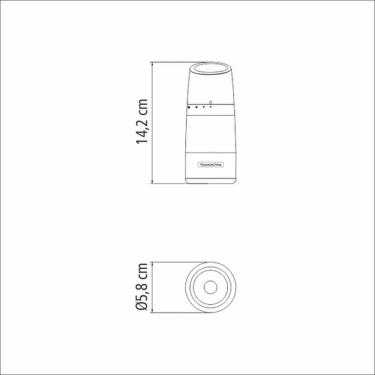Imagem de Panela De Pressão Elétrica Digital Epp60di 220v Eos Com Moedor Sal Ou Pimenta Realce P Tramontina 220v