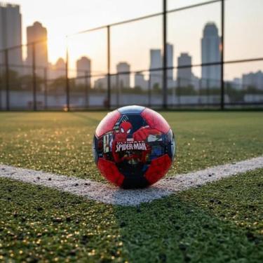 Imagem de Bola Futebol Infantil Homem Aranha Brinquedo Menino - Rick Imports