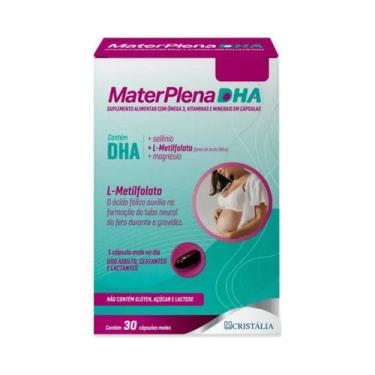 Imagem de Multivitamínico Materplena DHA Gestantes Laboratório Cristália 30 Cáps