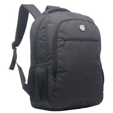 Imagem de Mochila Masculina de Trabalho Reforçada P/ Alça Costas Ajustável - Black Carbon - Yins
