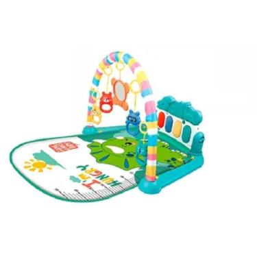 Imagem de Tapete de Atividades Infantil Multifuncional para Bebê com Piano Music