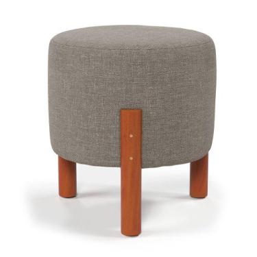 Imagem de Kit 2 Puff Duplo Sala Banquinho Banqueta Quarto Sala DecorativoTecido 