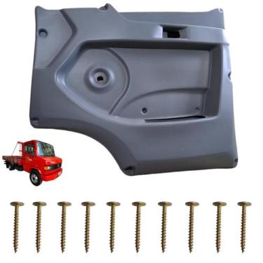 Imagem de Forro porta ld+parafusos mb 709 710 912 bicudinho c/bolsa - FLASH TRUC