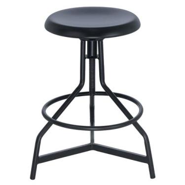 Imagem de Banqueta alta cozinha industrial Laraz aço giratória York