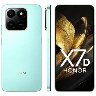 Imagem de Smartphone HONOR X7 D 256GB 16GB RAM 120HZ NFC 108MP CAMERA super bate