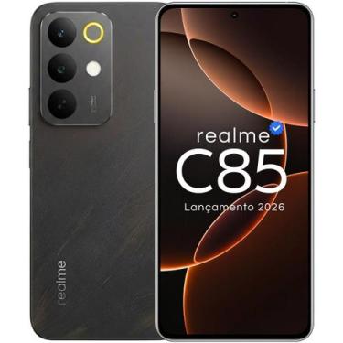 Imagem de Smartphone realme c85 lançamento 2026 nfc 256gb 50mp 16gb ramboost 700