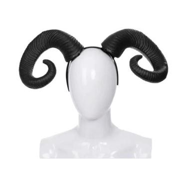 Imagem de Tiara De Chifres De Ovelha Gótica Lolita Para Halloween, Acessório De 