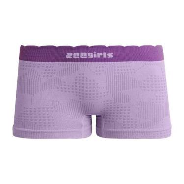 Imagem de Calcinha Boxer infantil sem Costura Super Conforto Zeerucci - Zeerucci