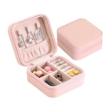 Imagem de Porta Jóias Pequeno Portátil - HM9744 - ds, Branco