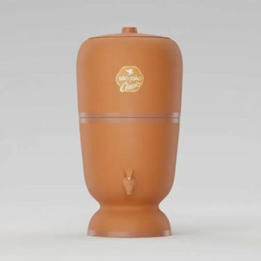 Imagem de Filtro De Barro Stéfani São João Classic 8l Cerâmica Marrom Marrom