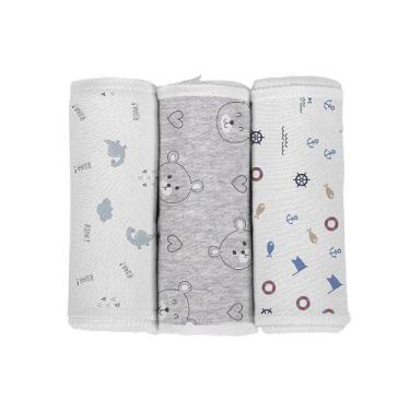 Imagem de Faixa umbilical bublim malha masculino - 3 unidades - INCOMFRAL