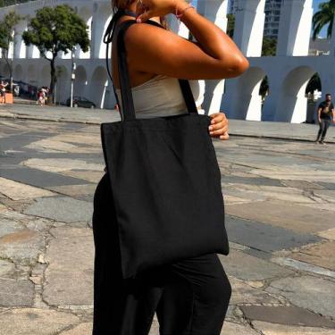 Imagem de Bolsa Ecobag  100% algodão Black Estampa CRUA - CARIOCA MAIS