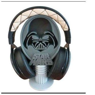 Imagem de Porta Fone Gamer Headset Darth Vader Star Wars Impressão 3D - 4kitchen