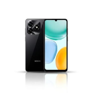 Imagem de Celular Honor X5 C 128GB Preto Smartphone Android Câmera 13MP Bateria 