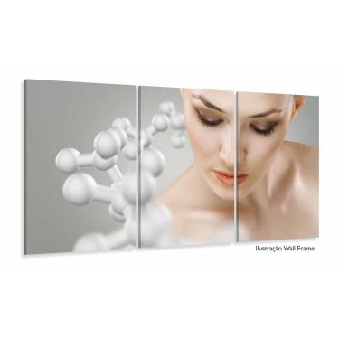 Imagem de Quadro Dermatologia Estética Consultório Médico 3 peças 120x