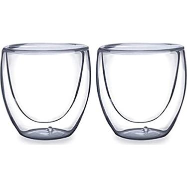 Imagem de Copo de Café/chá Borossilicato Parede Dupla Termico Novidade -