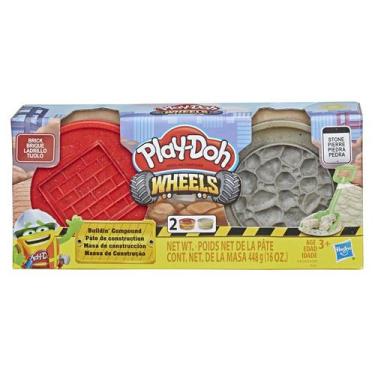 Imagem de Massinha Play-Doh Wheels Massinha De Construção - Hasbro