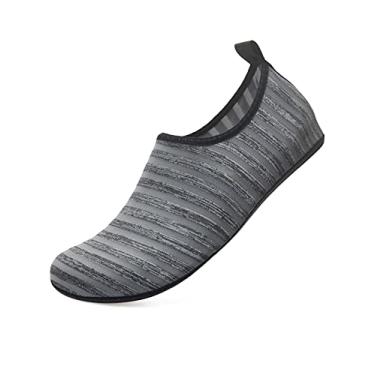 Imagem de Legou Sapatos de natação de sola fina de verão com pés descalços, sapatos de rastreamento de rio Cinza2 42