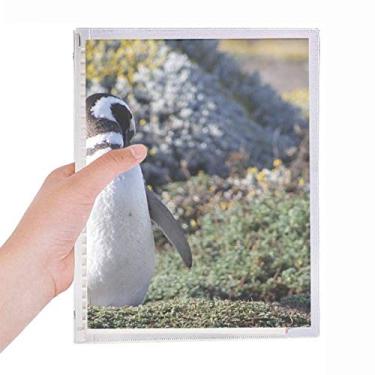 Imagem de Caderno Stand Southern Penguin SpheniscidaePicture com folhas soltas diário recarregável
