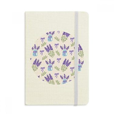 Imagem de Caderno de pintura para decoração de flores, plantas, lavanda, capa dura oficial, diário clássico